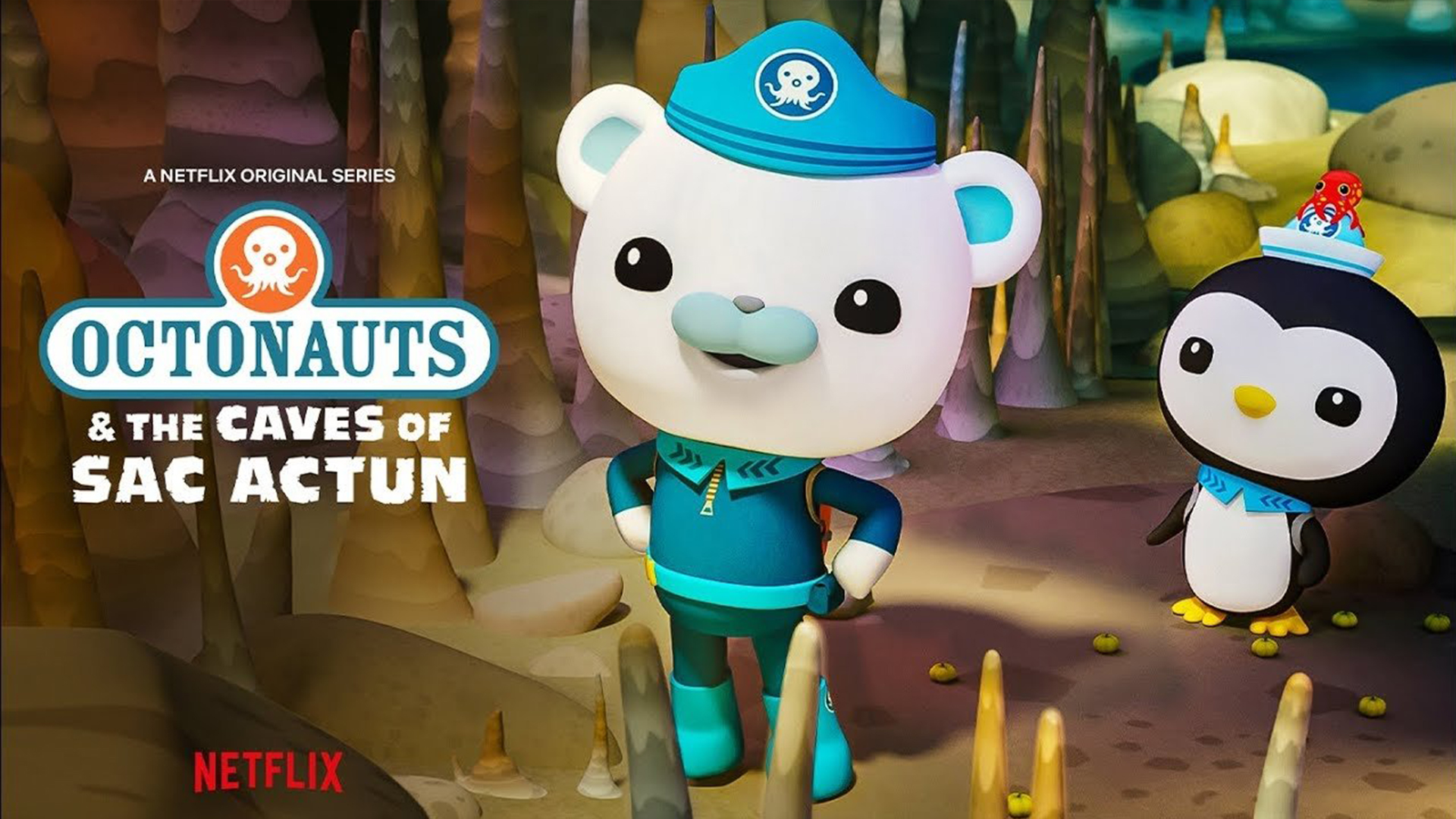 Octonauts و غارهای Sac Actun